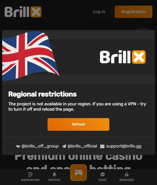 Brillx Casino